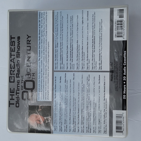 The Greatest Old-Time Radio Shows of the 20th Century (20 audio cassettes) - Picture 4 of 6